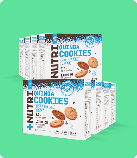 Galletas de Quinua Saludables 48 Unidades (8 cajas)